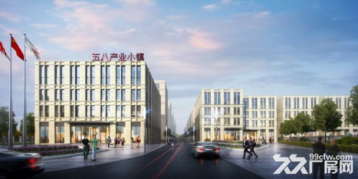 国有独栋厂房,50年产权。低首付,大马路边,临近高速 - 2