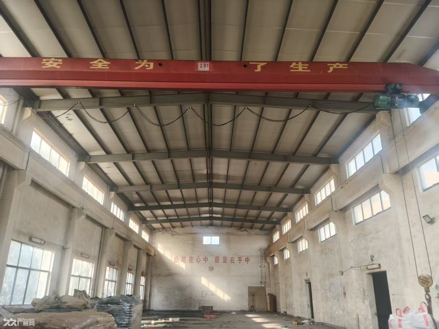 经开区洛阳。1080平米厂房出租有行车