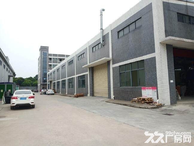增城仙村原房东工业园单一层厂房2200平,空地大,交通便利,可办环评