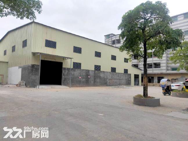 增城新塘独院钢构厂房1200平,空地大,滴水9米,可办环评