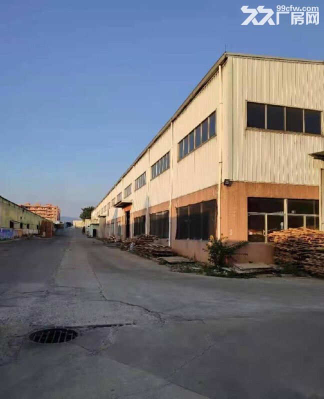 白云钟落谭罗领路铁皮厂房7000平，滴水10米，带办公室，可办环评，交通便利 - 3