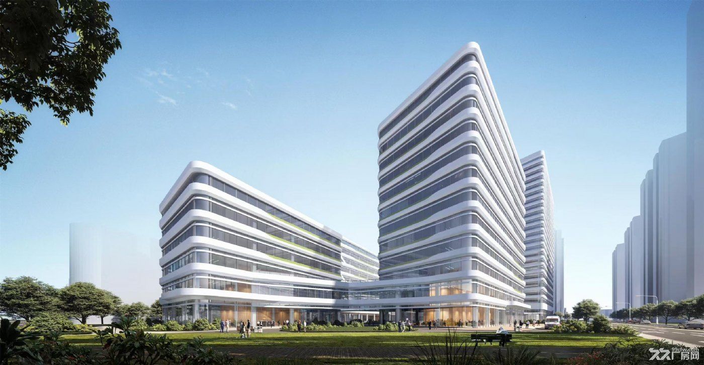招租 武汉市硚口区中心医院旁 同济汉江湾大健康产业园办公楼出租 - 3
