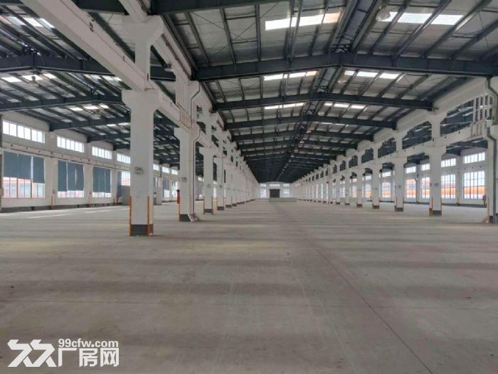 宝安松岗高速出口原房东厂房,2栋9000平单层钢构厂房,9米高,可分租 - 7
