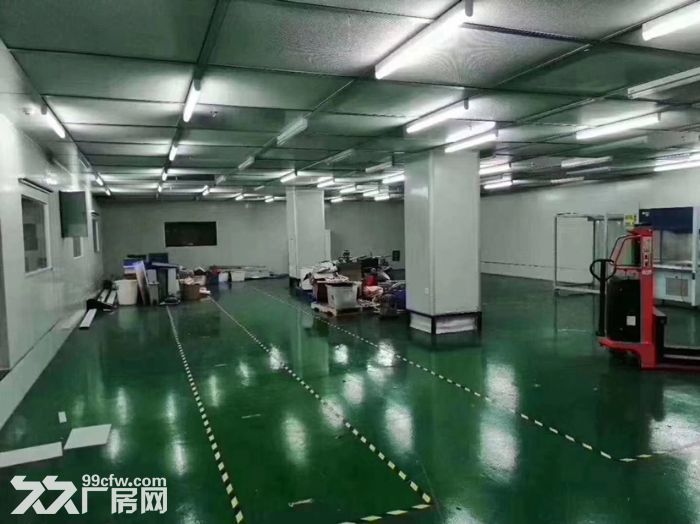 龙华大浪商业中心附近无尘车间1800平招租，红本厂房，无转让费 - 3
