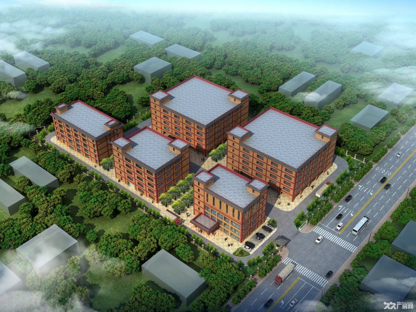 广州市黄埔区萝岗街道独栋工业厂房出租,证件齐全、能办环评、丙二类消防