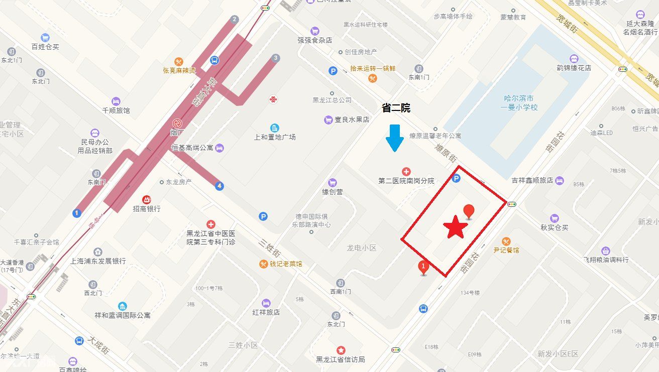 哈药集团中药公司花园街厂区出租