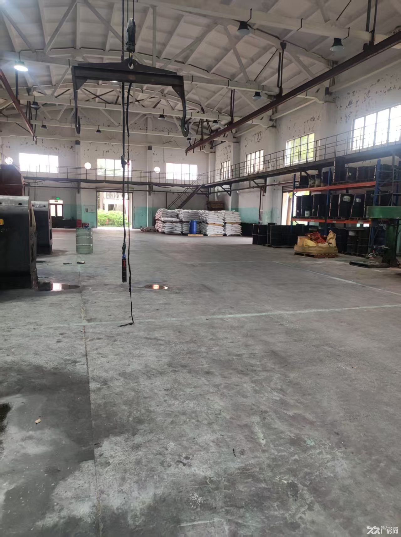 惠南园区2000一500平起分单层厂房出租有航车可生产加工 - 7