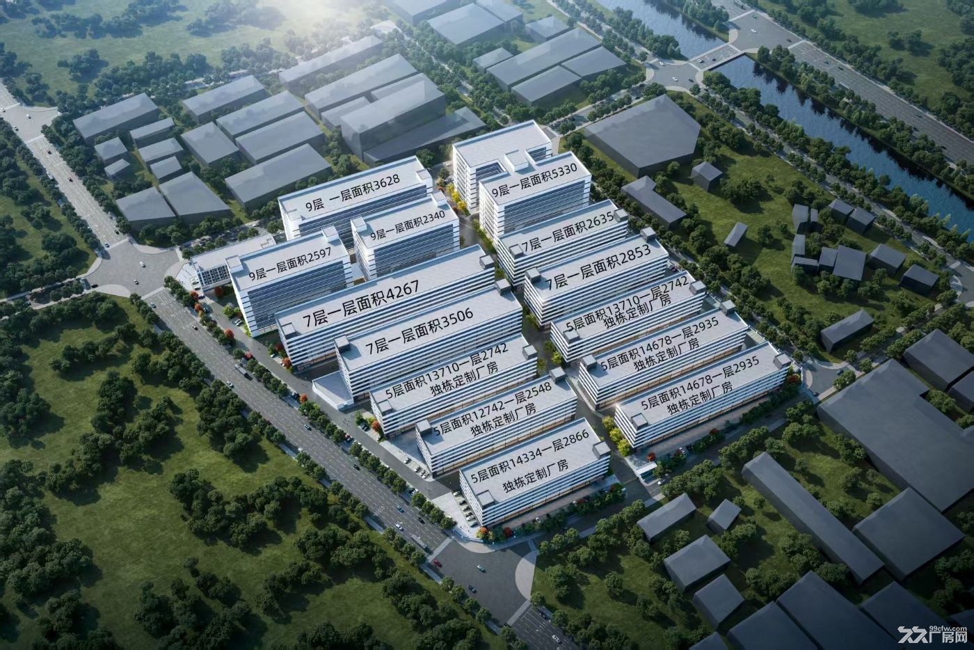 古巷全新钢混厂房,可设计定制 2500-50000 平 - 3