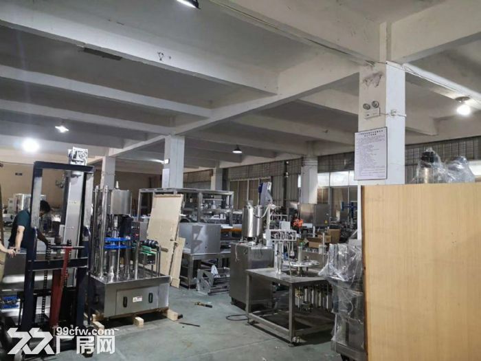 花都区新华镇镜湖工业区,独门独院,一楼标准厂房1619平 - 2