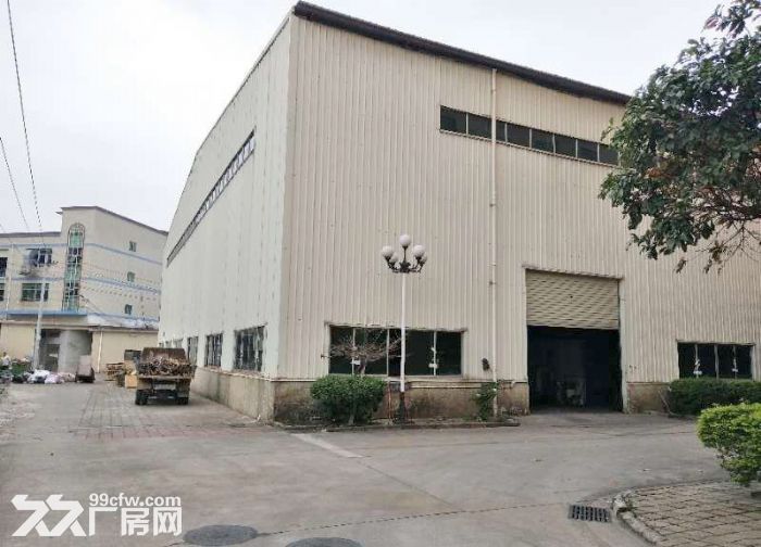 天河黄村独院单一层厂房2650平,高速口,适合做纸箱、仓储物流