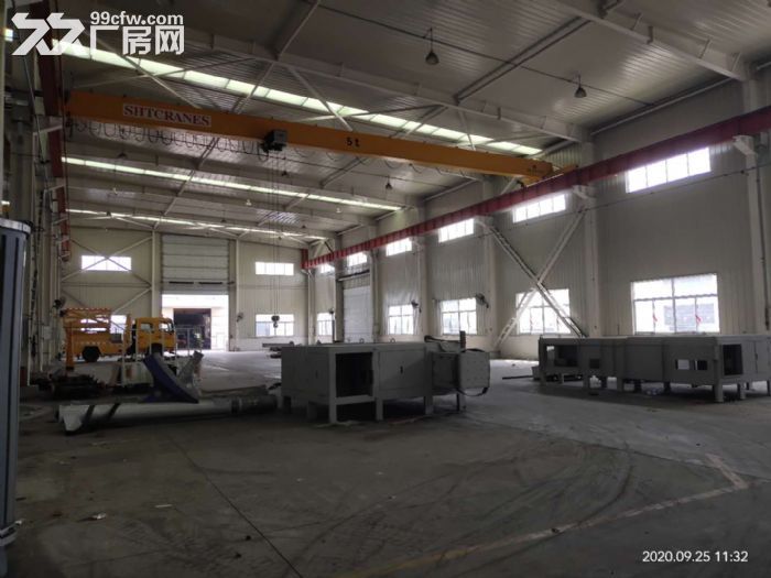 青浦工业区3600平带行车，可作木加工家具厂房出租