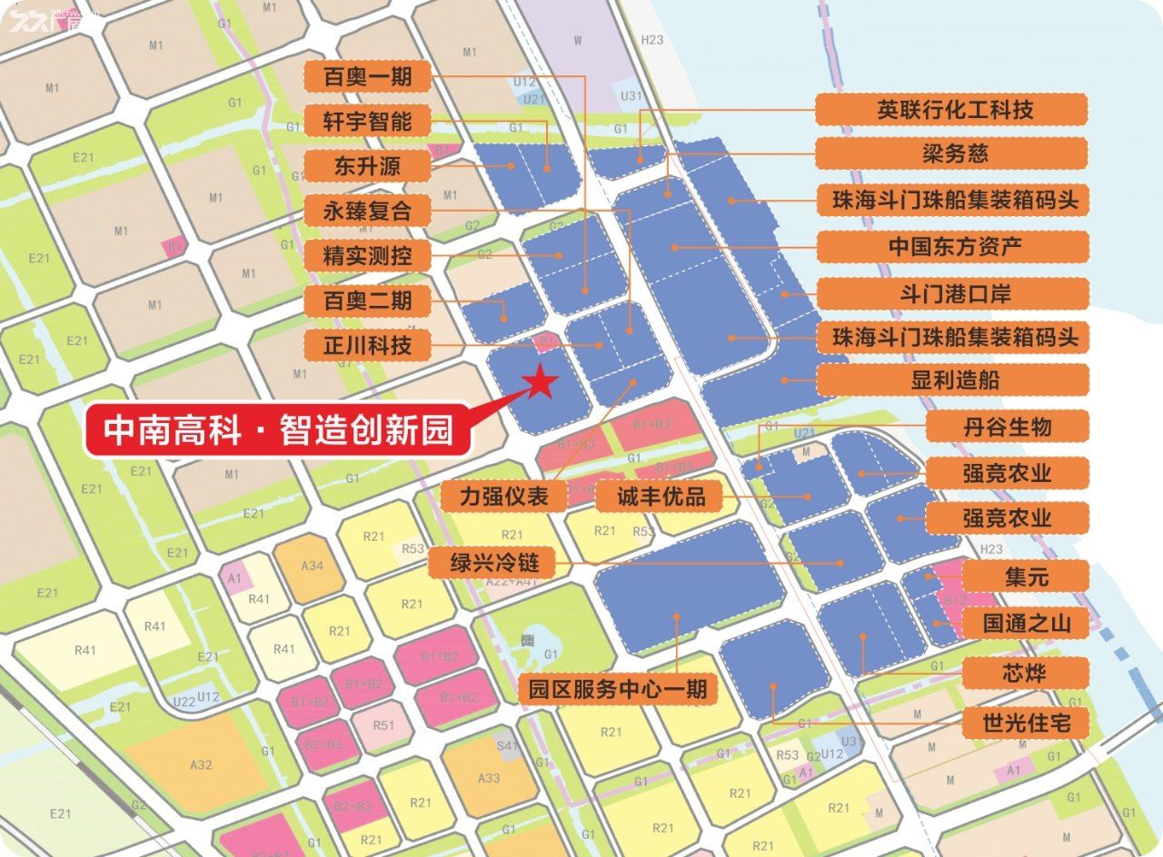 珠海M1用地全新厂房出售 300万/套起(1000平方) - 6