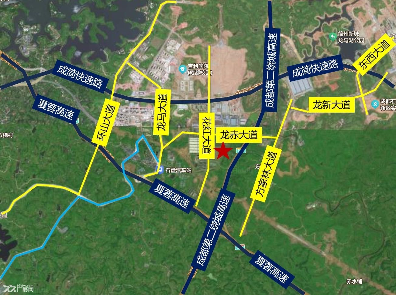 成都东部新区 多层框架厂房 首付2层