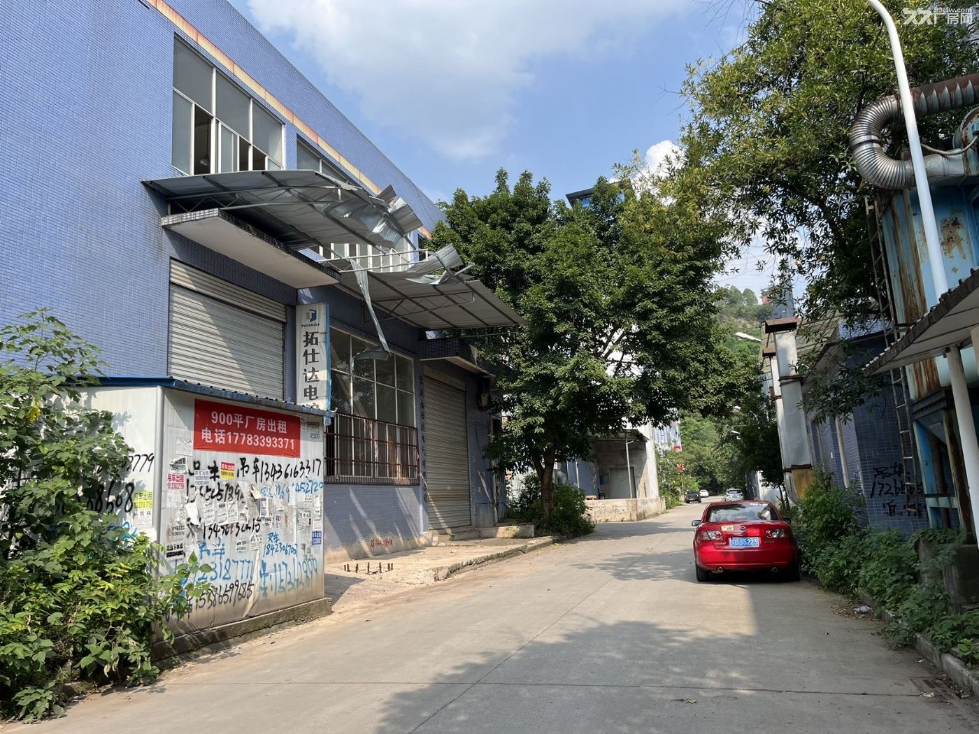 北碚蔡家同兴工业园标准厂房仓库出租