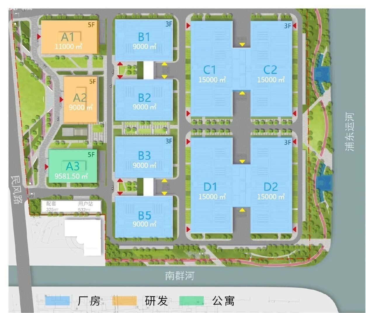 曹路全新厂房租赁  东部湾现代产业园独栋现房 - 7