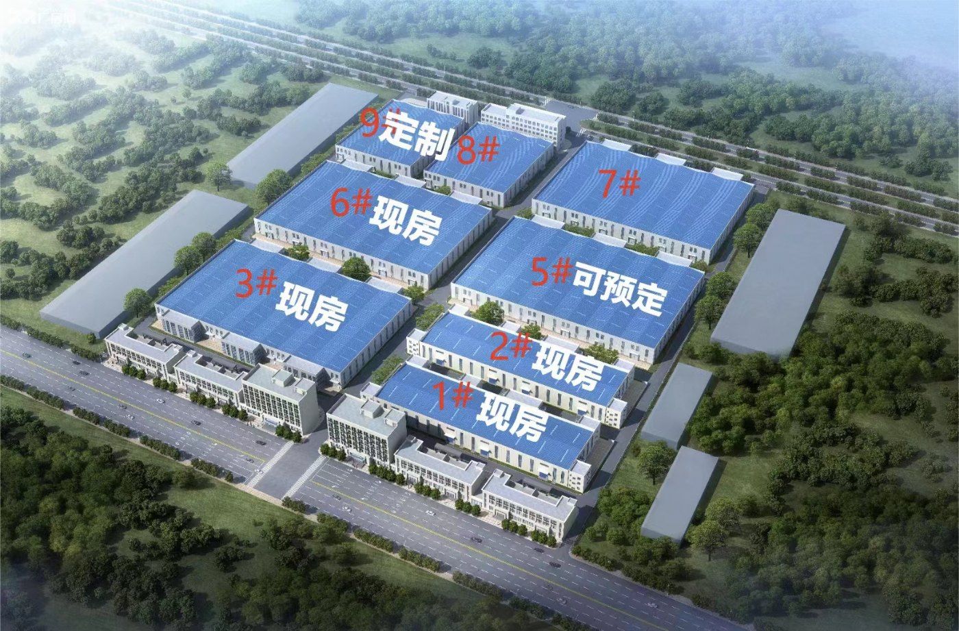 单层13米钢结构厂房
