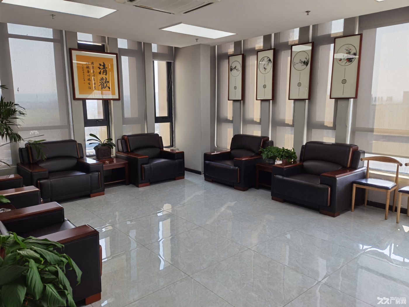 洛阳市 滨河北路 精装办公室 ZF园区 免租金政策 4月份开始可免一年租金~ - 7