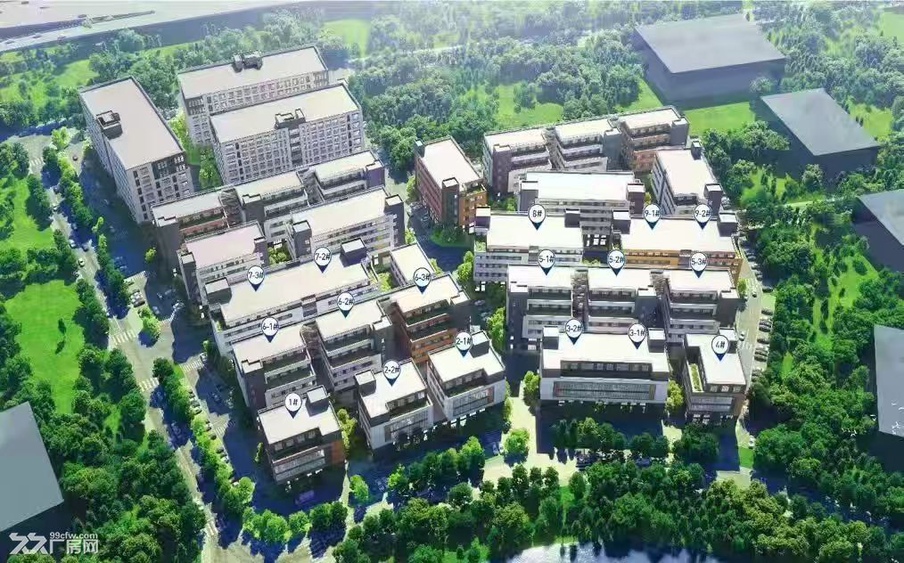 汉阳黄金口双国企开发定制厂房,稀缺独栋、双拼,分层、分户办证灵活,送大面积露台! - 2
