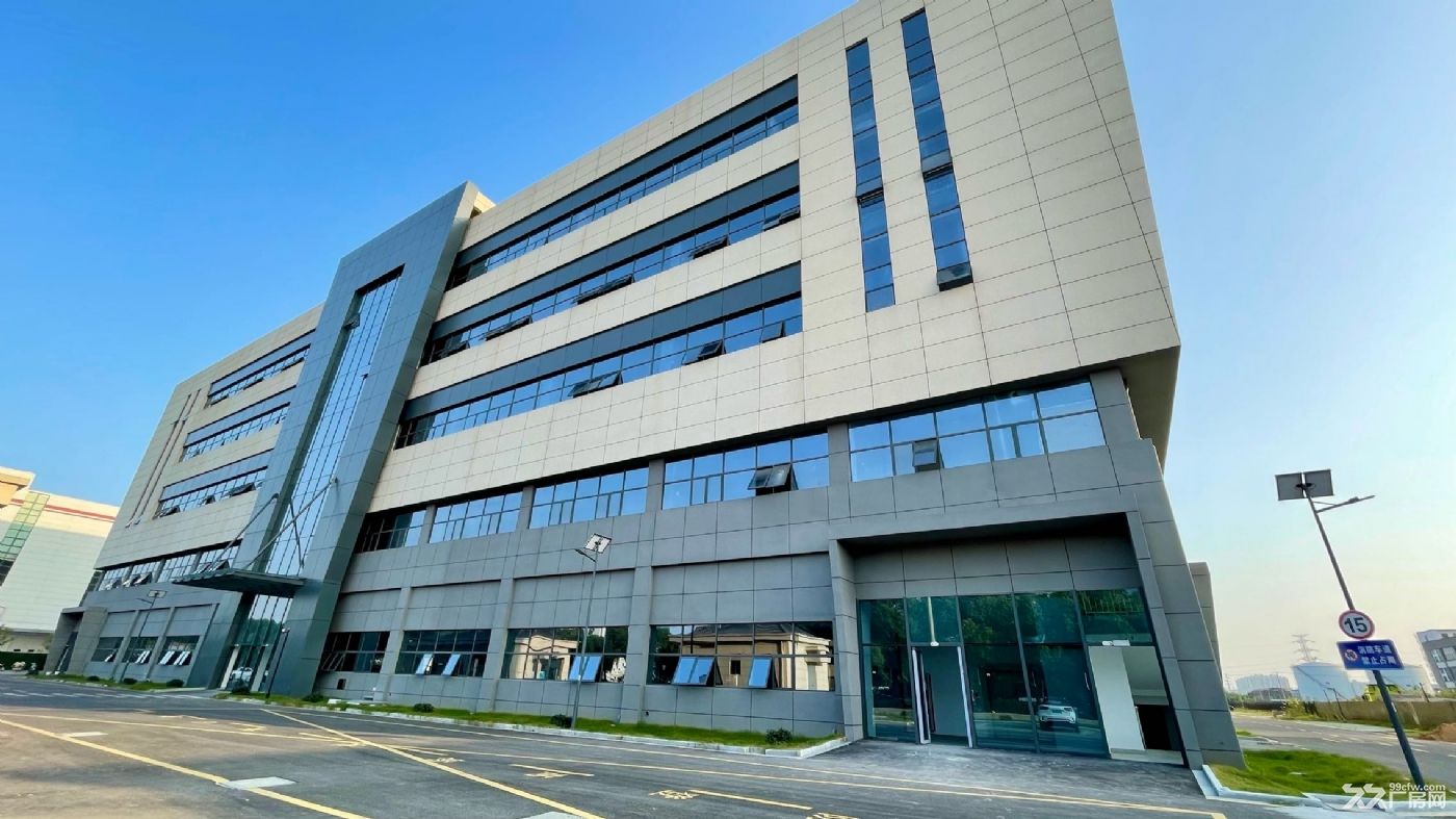 新建标准厂房出租 楼上承重1吨 层高6米 通蒸汽燃气 带排污