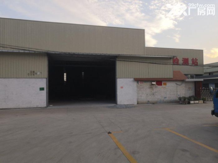 番禺沙湾新出原房东800平厂房出租，可进大车，可过环评