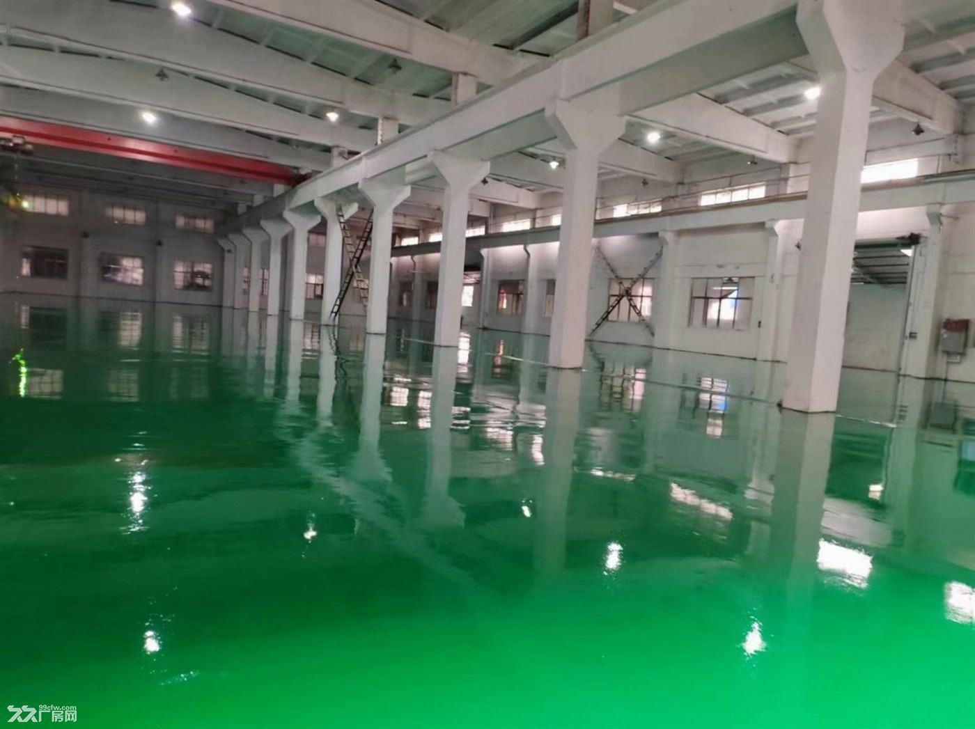 房东直租:安亭原房东独院2116平米厂房仓库出租,层高8米带航车,可分 - 6