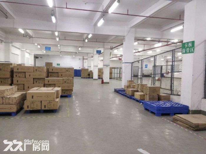 花都狮岭镇独院标准厂房1500平 可分租 证件齐全 带货梯 - 2