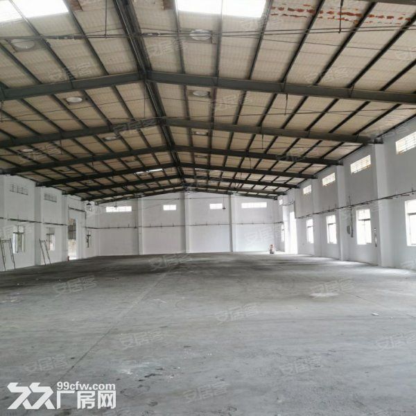 江门蓬江棠下独院单一层厂房仓库出租3800平方,空地约2000平方 - 5