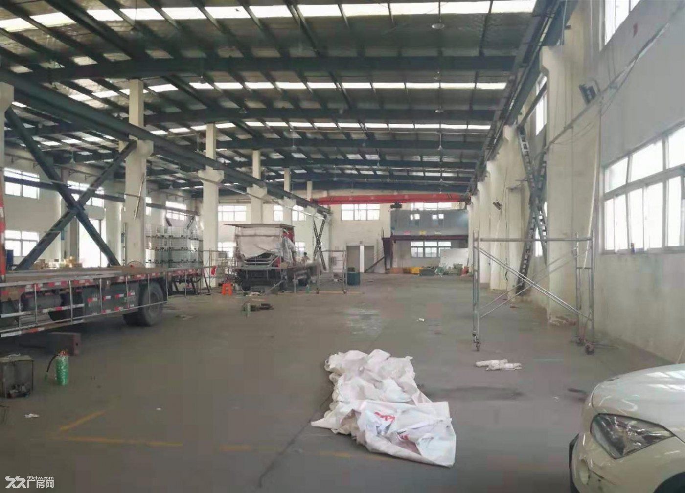 物业出租:百安路厂房仓库9000独门独院形象好可分租1000到2000 - 7