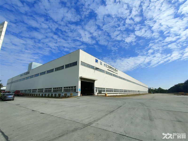 萝岗8600平钢桔构厂房出租 有行车 可分租