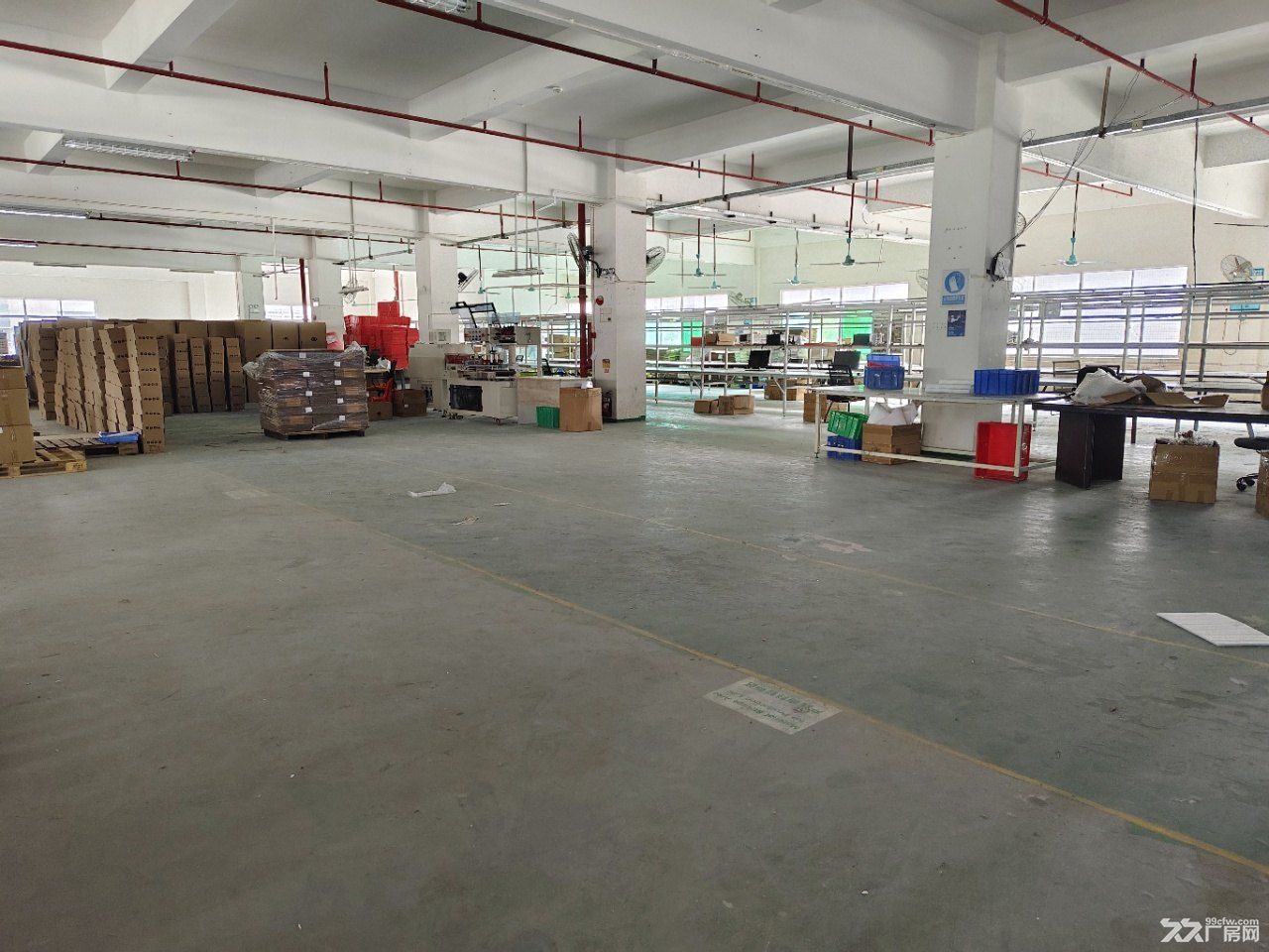 原房东出租 凤岗金凤凰楼上2000平厂房出租 有现成办公室 - 2