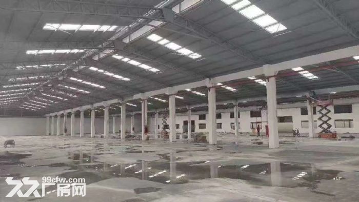 光明高速出口松白路旁 单一层钢构厂房出租6500平 - 2