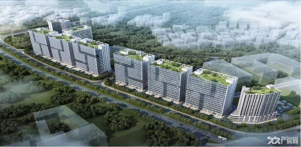 光明光侨路边裕丰达智慧产业园工业上楼全新工业厂房招租