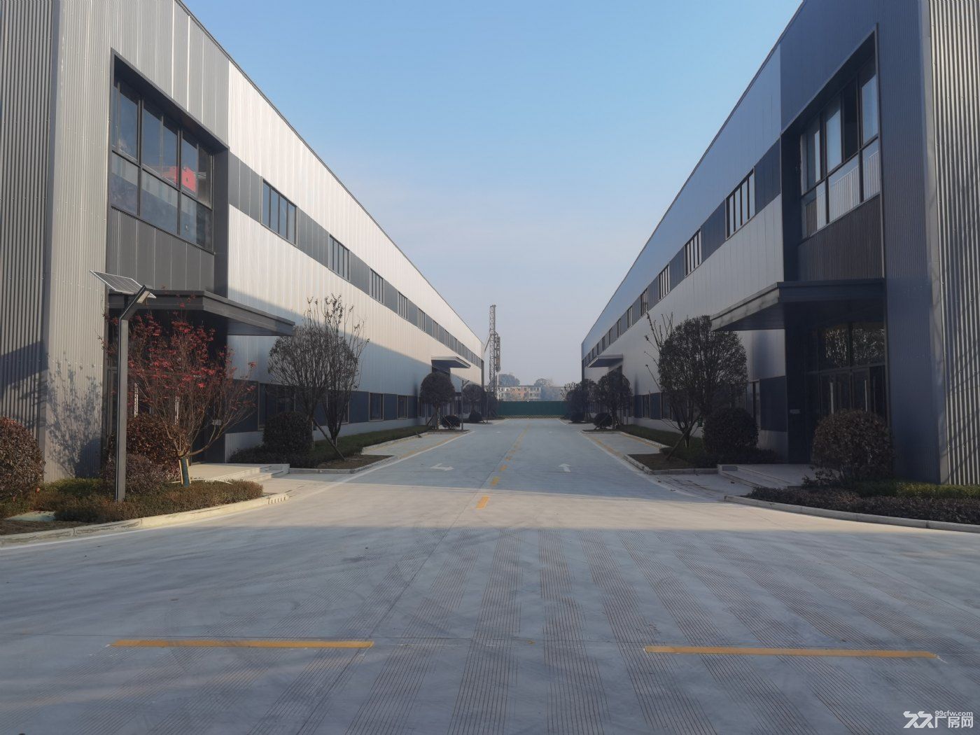 德阳经开区二重隔壁14米层高单层钢结构厂房出售 - 5