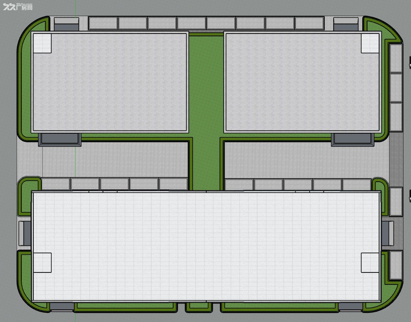 【办公研发首选】1000平独栋带院,花园厂房,舒适办公研发 - 3