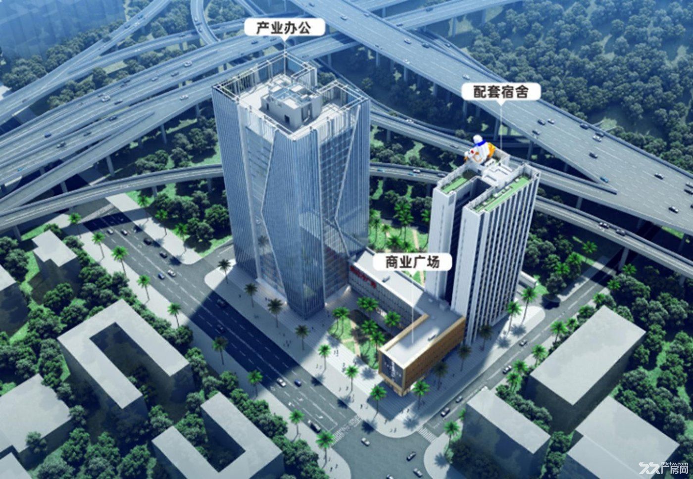 单价1字头起抢深圳龙华生态M0可办公可研发办公厂房 - 6