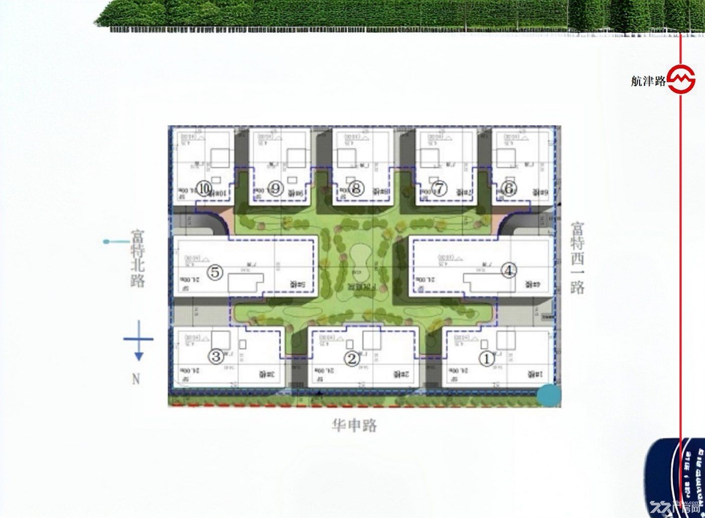 非中介-全新地铁口 园区 独栋厂房 现房 - 4