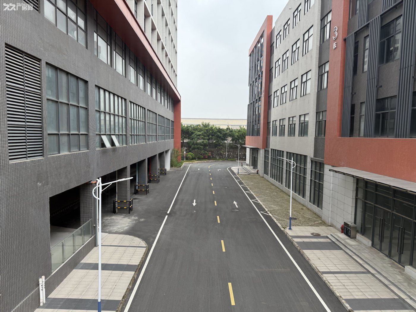全新现代化独栋双拼厂房出售,带1万平方空中花园,轻化工可入 - 2