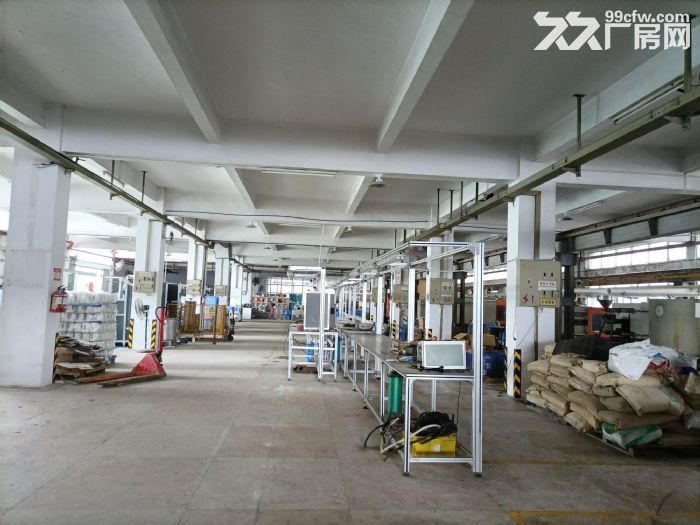 番禺石基工业园一楼2600平厂房出租,现成注塑机械环评,租金便宜 - 4