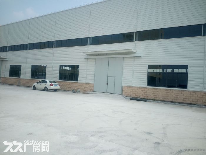 汊河开发区4跨6500平厂房出租高12米，有行车，可分租 有精装办公室宿舍  可 - 3