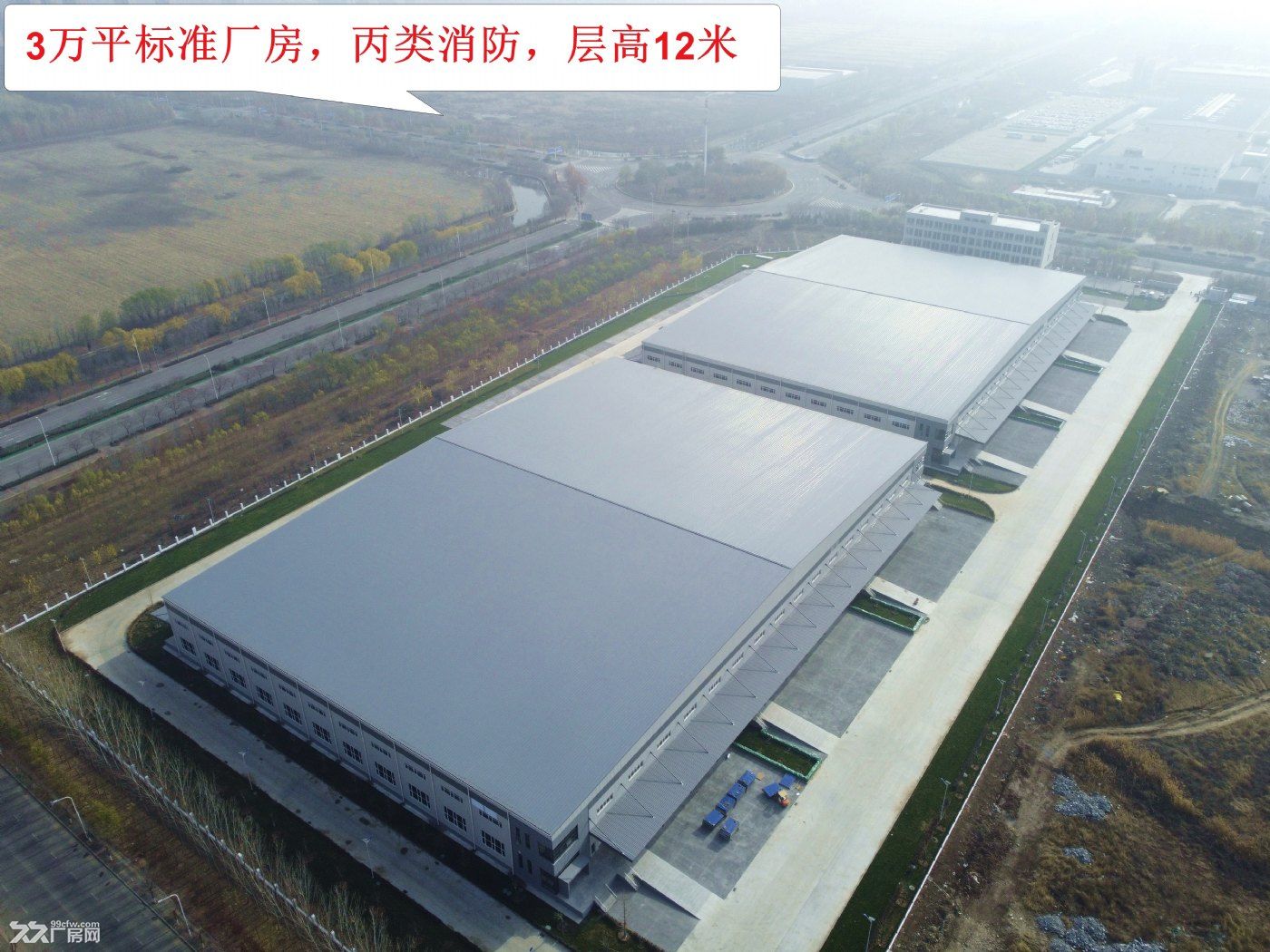【机械/仪表/电子/医疗器械】层高12米大产权厂房,助力企业发展! - 2