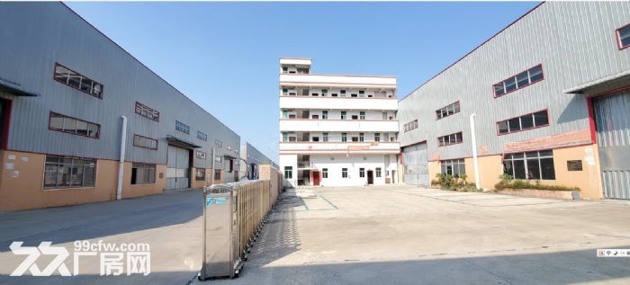 花都炭步独院钢构厂房3718方，空地1030方，带宿舍楼，原房东