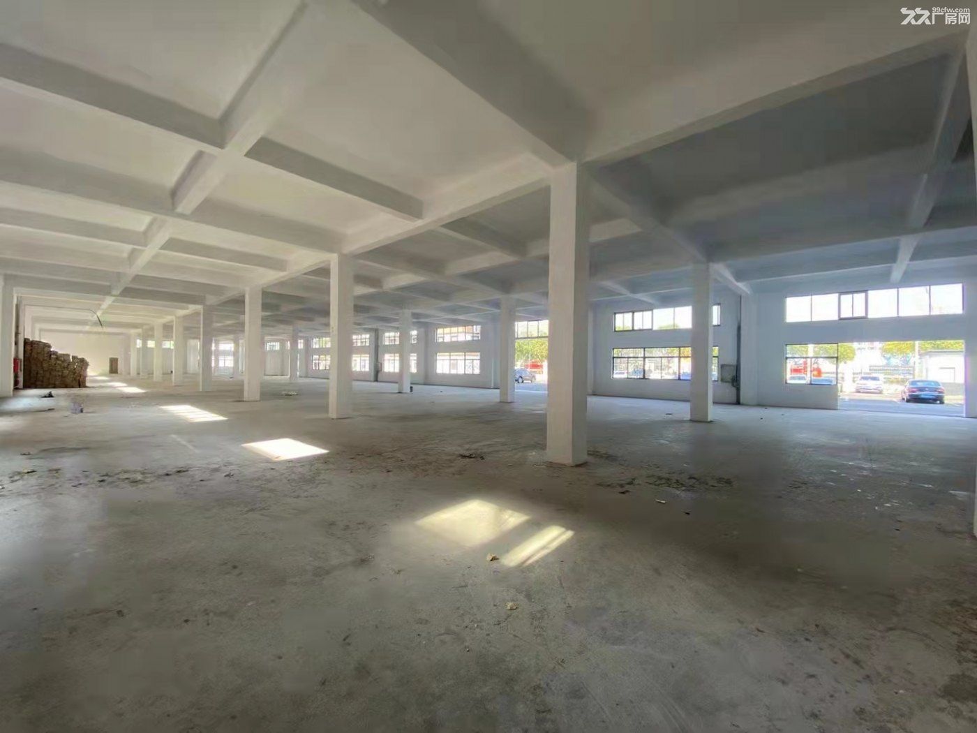 松江城区一楼4000平厂房超长展示面，汽车展厅，工厂特卖店， - 2