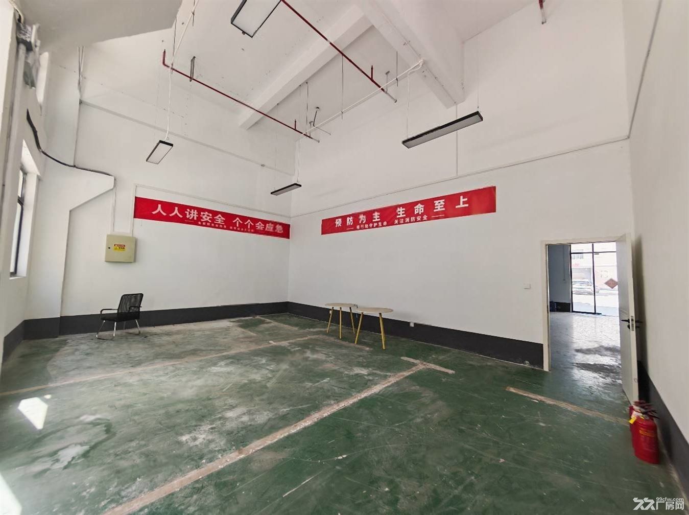 物业出租:徐泾新空不一楼300平.层高7米,园区配套食堂宿舍可加工生产 - 7
