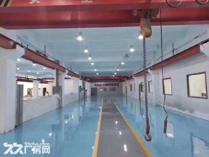 坪山坑梓高速出口原房东一楼厂房1500平,高6米,现成行车,合同5年 - 3
