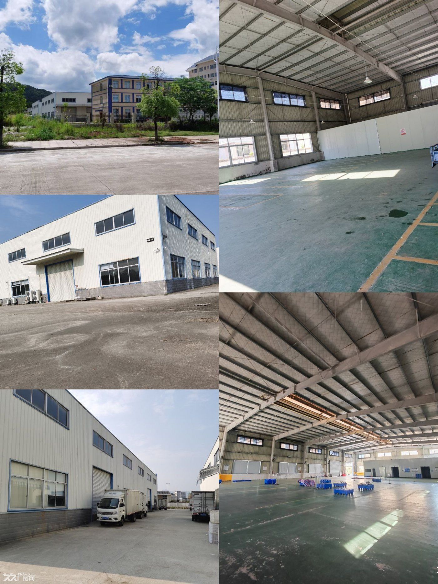 上杭钢构标准9米高新厂房办公豪华装修带电器 - 2