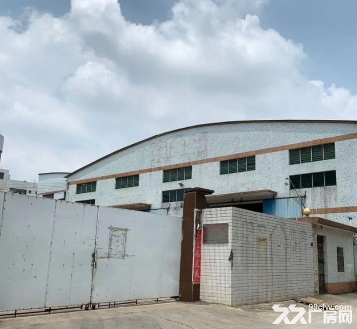 花都秀全独院天车厂4500方,滴水9米,带行车,过环评,可进大车