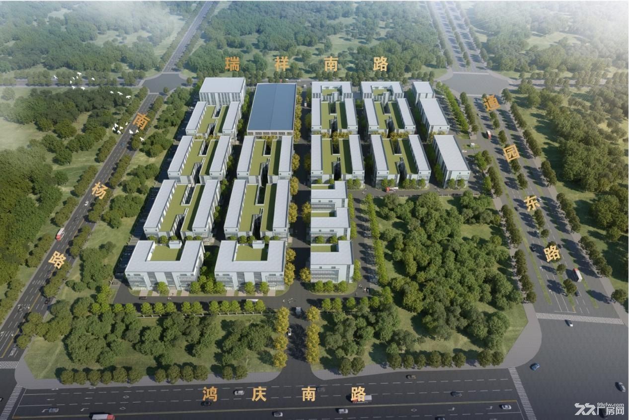 国有土地,产证齐全,2层半钢结构标准厂房 - 2