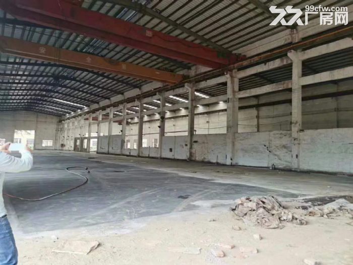 江门独门独院单一层厂房带行车10000平方，可分租