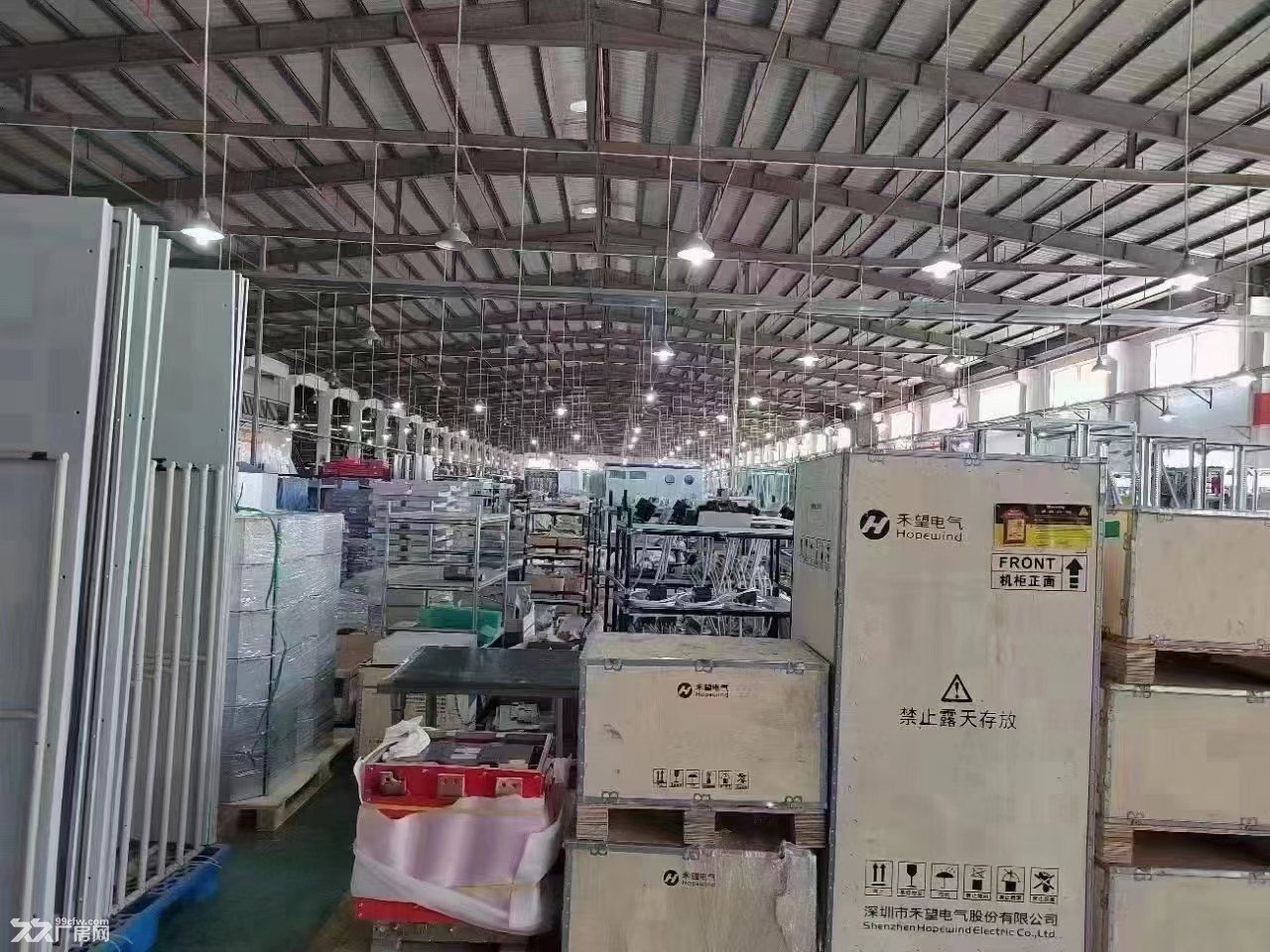松岗双高速出口主干道旁原房东单一层钢结构厂房出租 - 2