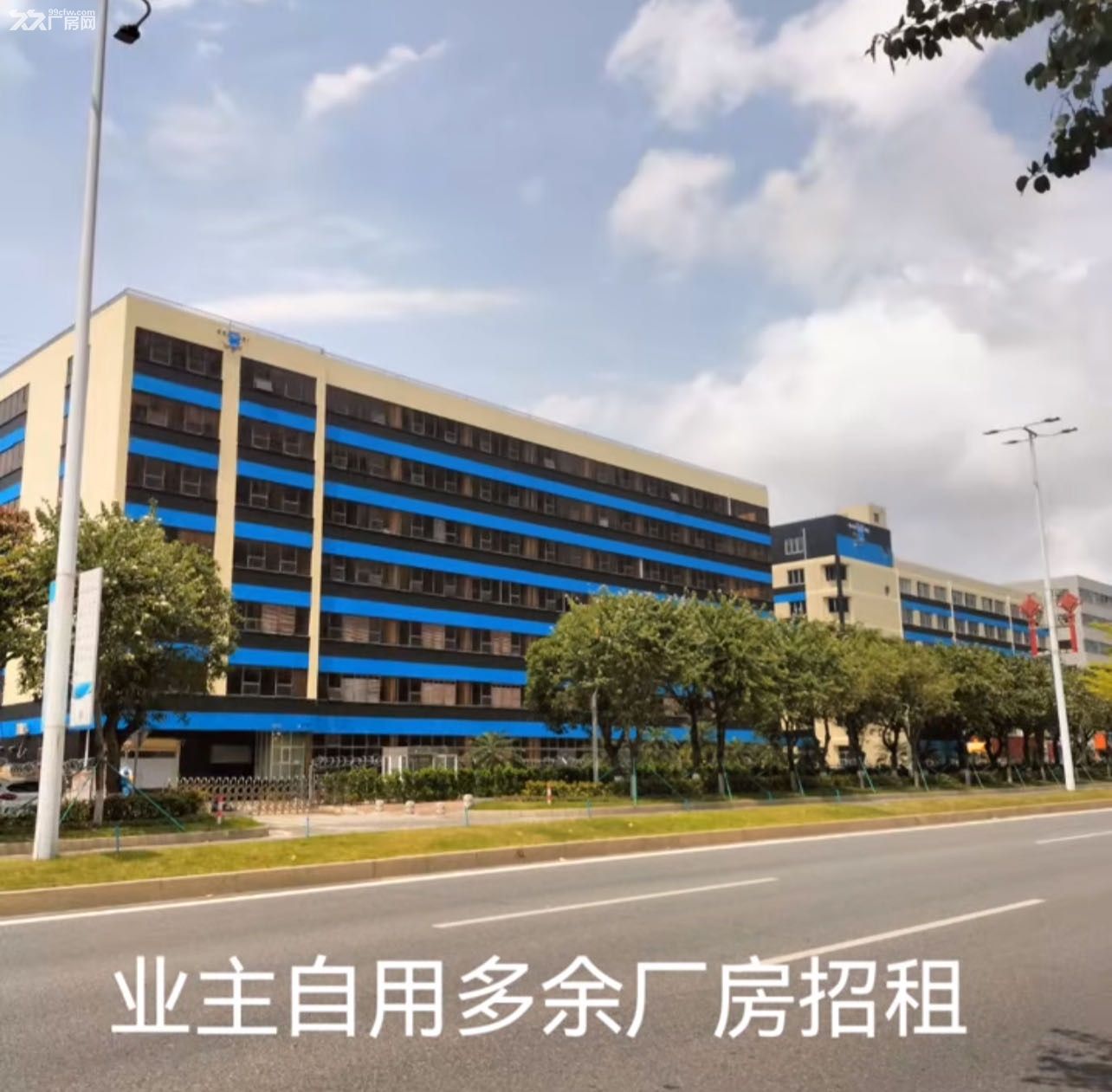 珠海金湾原房东厂房仓库出租形象好空地大独院独栋近高速口 - 5